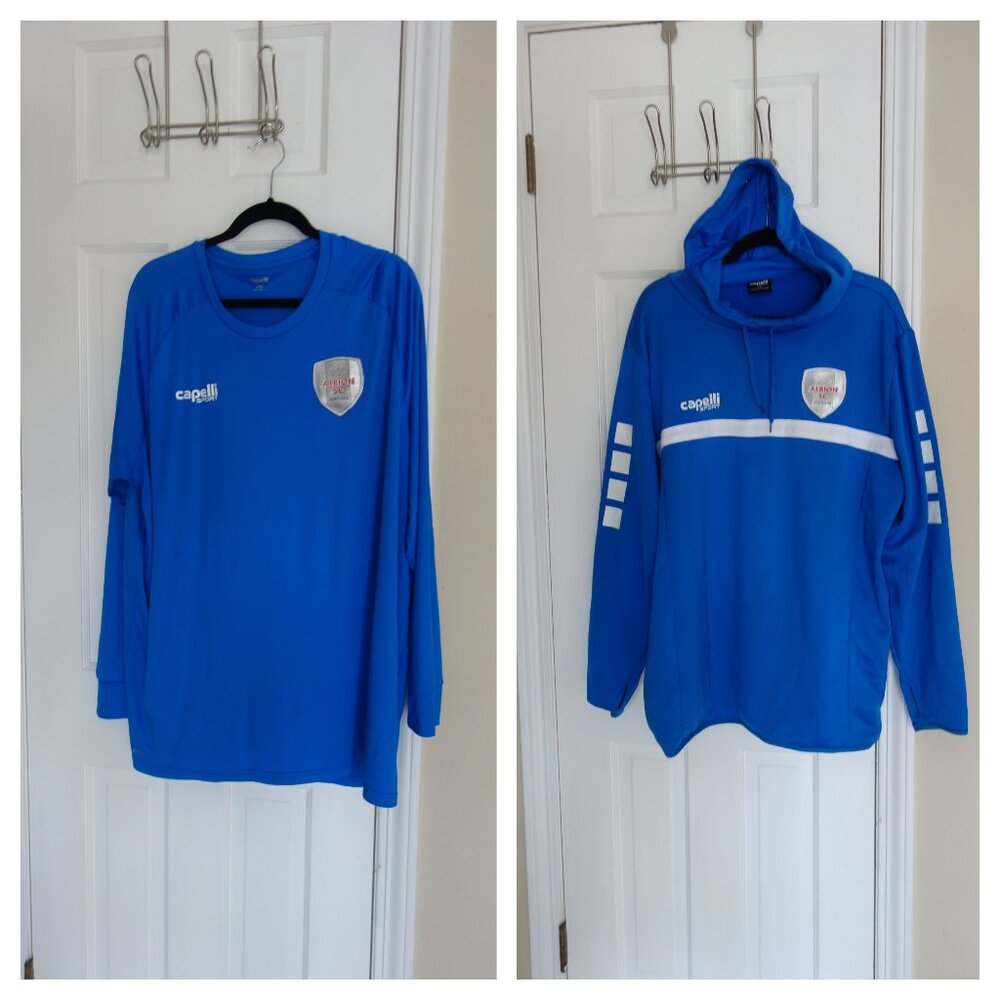 CAPELLI SPORT Long Sleeve Shirt & Pullover Hoodie  Albion SC Soccer Portland XXL
